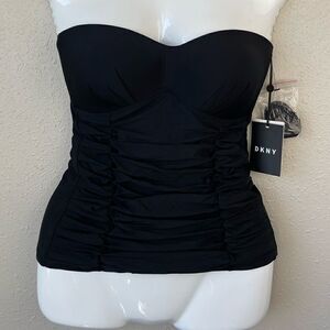 NWT DKNY Tankini Top Sizes XS or XL